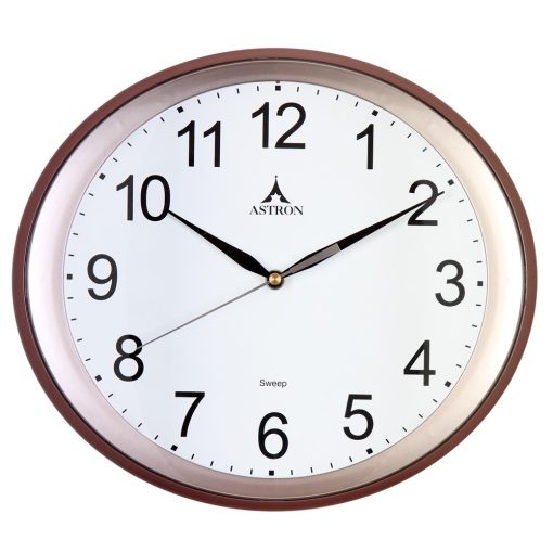 Astron falióra, quartz, barna színű tok, fehér színű számlap