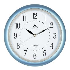   Astron falióra, quartz, kék színű műanyag tok, sweep (halk járású) szerkezet, fehér arab számos számlap