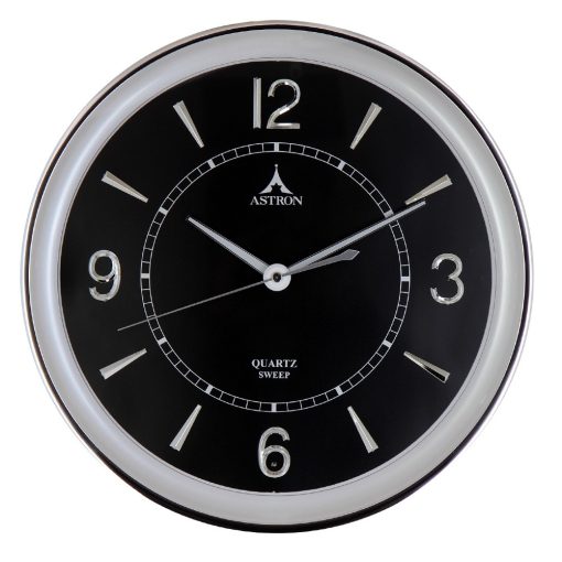 Astron falióra, quartz, ezüst színű, sweep, aut.light