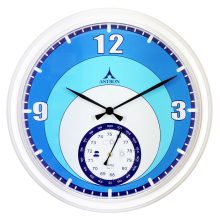 Astron falióra, quartz, fehér színű tok, fehér / kék színű számlap, barométeres