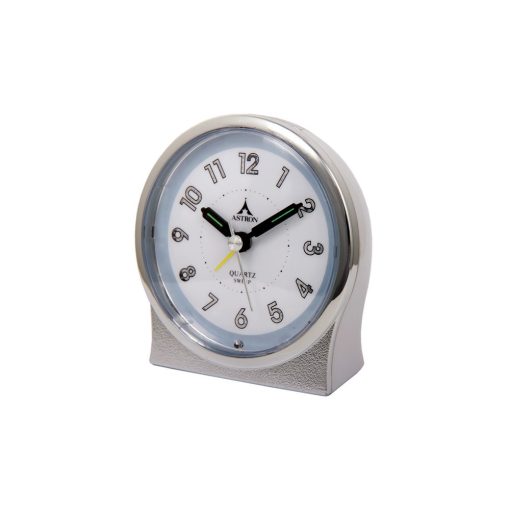 Astron ébresztőóra, quartz, ezüst színű, AutoLight