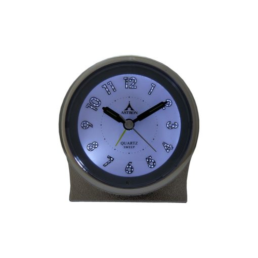 Astron ébresztőóra, quartz, ezüst színű, AutoLight