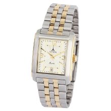 ASTRON 5029-9 férfi karóra, bicolor nemesacél tok, bicolor nemesacél csat, arab számos arany színű számlap, keményített ásványüveg, quartz szerkezet, cseppmentes vízállóság