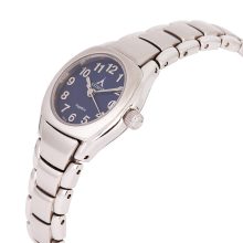 ASTRON 5059-2 divatos női karóra, ezüst színű nemesacél tok, ezüst színű nemesacél csat, arab számos kék számlap, zafírüveg üveges, quartz szerkezet, 50 m (5 ATM) vízállóság