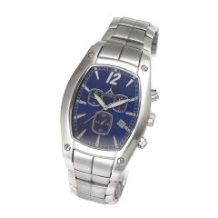   ASTRON 5196-2 férfi karóra, chronograph, ezüst színű nemesacél tok, ezüst színű nemesacél csat, kék számlap, keményített ásványüveg, quartz szerkezet, 50 m (5 ATM) vízállóság