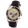 ASTRON 5199-3 férfi karóra, chronograph, ezüst színű nemesacél tok, fekete bőrszíj, zöld számlap, keményített ásványüveg, quartz szerkezet, 100 m (10 ATM) vízállóság