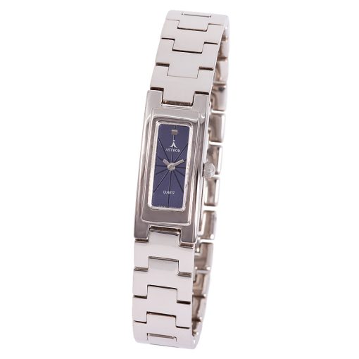 ASTRON 5256-2 női karóra, ezüst színű fém tok, ezüst színű fémcsat, kék számlap, keményített ásványüveg, quartz szerkezet, cseppmentes vízállóság