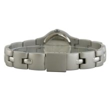 ASTRON 5261-1 női karóra, ékszeróra, szürke színű ALUMÍNIUM tok, ezüst színű ALUMÍNIUM csat, kék számlap, keményített ásványüveg, quartz szerkezet, cseppmentes vízállóság