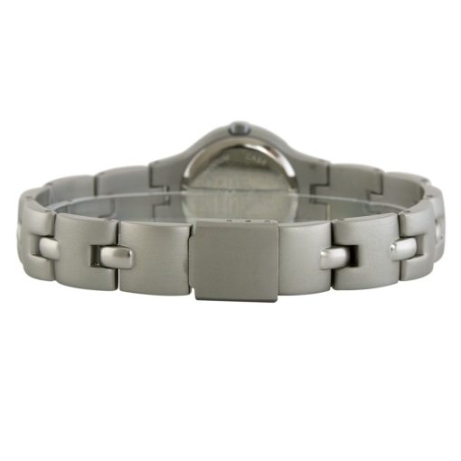 ASTRON 5261-1 női karóra, ékszeróra, szürke színű ALUMÍNIUM tok, ezüst színű ALUMÍNIUM csat, kék számlap, keményített ásványüveg, quartz szerkezet, cseppmentes vízállóság