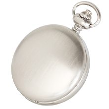 Astron férfi zsebóra, quartz, ezüst színű fémtok, fehér / arab számos számlap