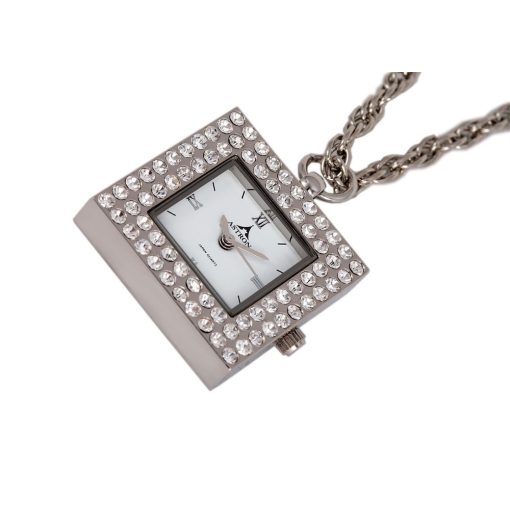 Astron női nyakláncóra, quartz, ezüst színű