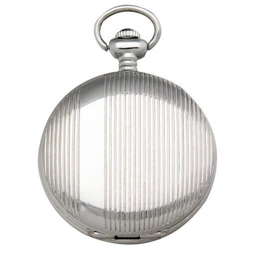 Astron férfi zsebóra, quartz, ezüst színű fémtok, fehér / arab számos számlap