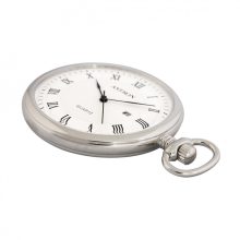 Astron férfi zsebóra, swiss quartz, ezüst színű fémtok, fehér / római számos számlap