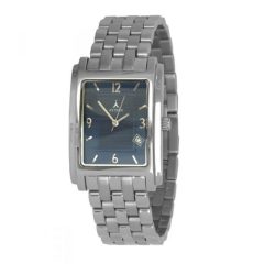   ASTRON 5460-2 férfi karóra, ezüst színű nemesacél tok, ezüst színű nemesacél csat, kék számlap, keményített ásványüveg, quartz szerkezet, cseppmentes vízállóság