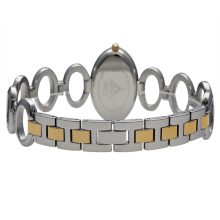 ASTRON 5500-7 női karóra, ékszeróra, bicolor nemesacél tok, bicolor nemesacél csat, fehér számlap, keményített ásványüveg, quartz szerkezet, cseppmentes vízállóság