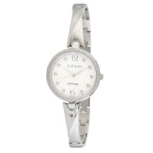 ASTRON 5514-7 női karóra, ékszeróra, ezüst színű nemesacél tok, ezüst színű nemesacél csat, fehér számlap, zafírüveg, quartz szerkezet, cseppmentes vízállóság