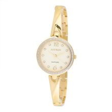 ASTRON 5514-9 női karóra, ékszeróra, arany színű nemesacél tok, arany színű nemesacél csat, pezsgőszínű számlap, zafírüveg, quartz szerkezet, cseppmentes vízállóság