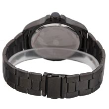 ASTRON 5517-1 férfi karóra, fekete színű nemesacél tok, fekete nemesacél csat, fekete számlap, keményített ásványüveg, quartz szerkezet, 100 m (10 ATM) vízállóság