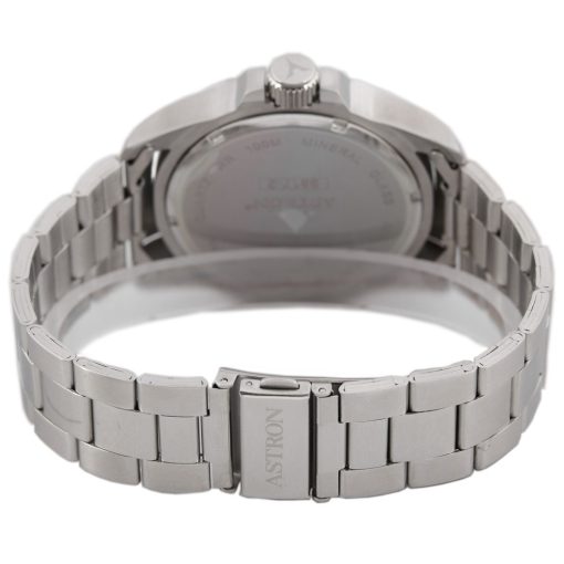 ASTRON 5517-2 férfi karóra, ezüst színű nemesacél tok, ezüst színű nemesacél csat, kék számlap, keményített ásványüveg, quartz szerkezet, 100 m (10 ATM) vízállóság