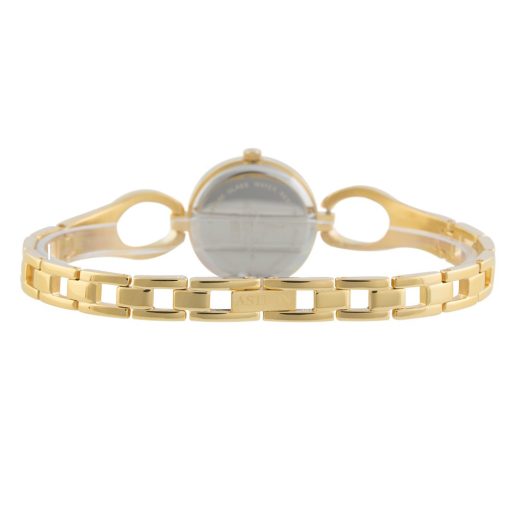 ASTRON 5529-9 női karóra, arany színű nemesacél tok, arany színű nemesacél csat, pezsgőszínű számlap, zafír, quartz szerkezet, cseppmentes vízállóság