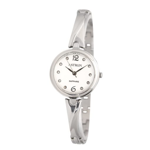 ASTRON 5530-7 női karóra, ezüst színű nemesacél tok, ezüst színű nemesacél csat, ezüst színű számlap, zafír, quartz szerkezet, cseppmentes vízállóság