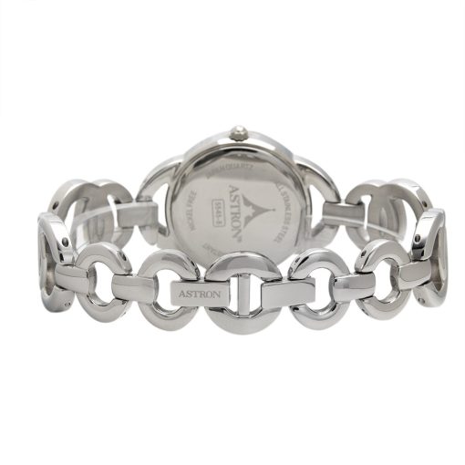 ASTRON 5545-8 női karóra, ezüst színű nemesacél tok, ezüst színű nemesacél csat, ezüst színű számlap, keményített ásványüveg, quartz szerkezet, cseppmentes vízállóság