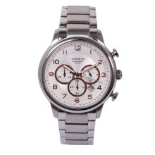 ASTRON 5550-8 férfi karóra, chronograph, ezüst színű nemesacél tok, ezüst színű nemesacél csat, ezüst színű számlap, keményített ásványüveg, quartz szerkezet, 100 m (10 ATM) vízállóság