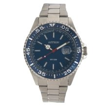 ASTRON 5559-2 férfi karóra, ezüst színű nemesacél tok, ezüst színű nemesacél csat, kék számlap, keményített ásványüveg, quartz szerkezet, 50 m (5 ATM) vízállóság