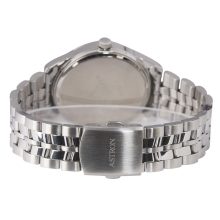 ASTRON 5563-7 férfi karóra, ezüst színű nemesacél tok, ezüst színű nemesacél csat, ezüst színű számlap, keményített ásványüveg, quartz szerkezet, 50 m (5 ATM) vízállóság