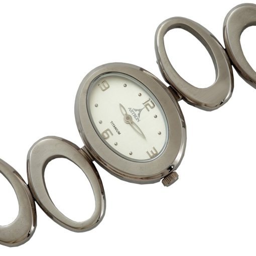 Astron női TITÁNIUM ékszeróra, quartz, TITÁNIUM színű