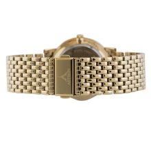 ASTRON 5680-0 férfi karóra, arany színű nemesacél tok, arany színű nemesacél csat, fehér számlap, zafír, quartz szerkezet, 50 m (5 ATM) vízállóság