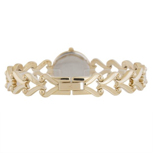 ASTRON 5771-7 női karóra, arany színű fém tok, arany színű fémcsat, fehér számlap, keményített ásványüveg, quartz szerkezet, cseppmentes vízállóság