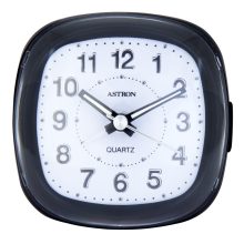 Astron ébresztőóra, quartz, fekete színű tok, kék LED-es számlap