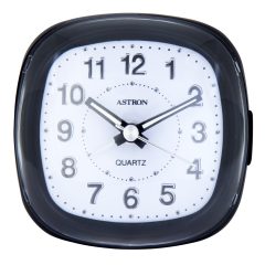   Astron ébresztőóra, quartz, fekete színű tok, kék LED-es számlap