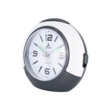 Astron ébresztőóra, quartz, fehér/szürke színű, kék led világítás, sweep, snooze