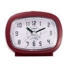 Astron ébresztőóra, quartz, bordó, LED-es számlap