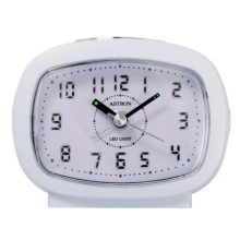 Astron ébresztőóra, quartz, fehér, LED-es számlap