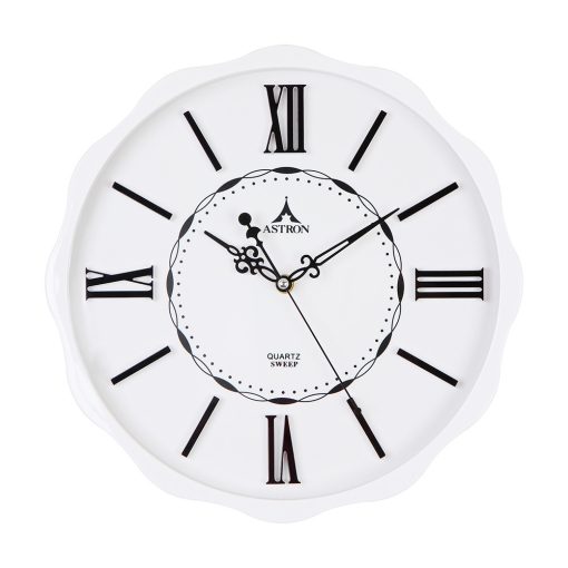 Astron falióra, quartz, fehér tok és számlap, sweep szerkezet