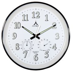 Astron falióra, quartz, fekete, sweep, pára+hőmérő