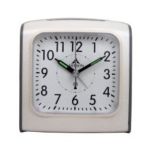 Astron ébresztőóra, quartz, fehér, rádiókontrollos