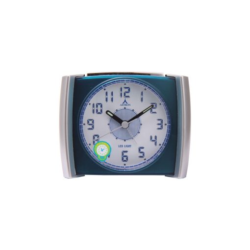 Astron ébresztőóra, quartz, fekete, LED-es számlap