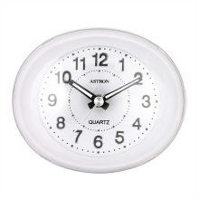 Astron ébresztőóra, quartz, fehér, LED-es számlap