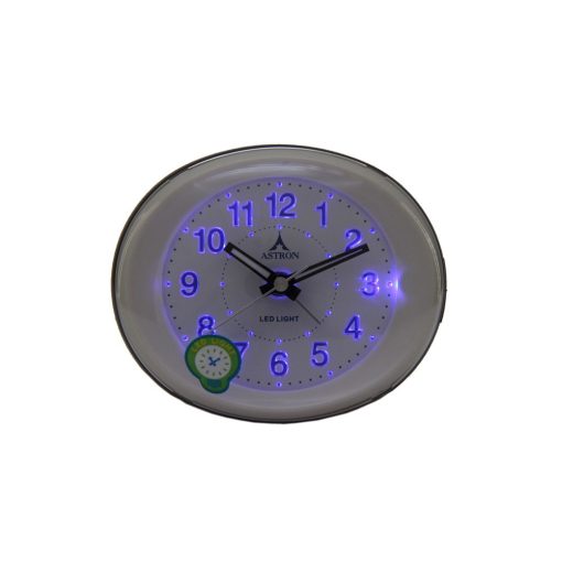 Astron ébresztőóra, quartz, arany színű, LED-es számlap