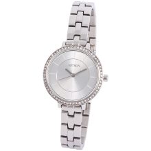 ASTRON 8009-7 divatos női karóra, ezüst színű nemesacél tok, ezüst színű nemesacél csat, ezüst színű számlap, keményített ásványüveg, quartz szerkezet, cseppmentes vízállóság