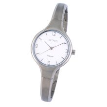 ASTRON 8023-7 női karóra, ékszeróra, ezüst színű titánium tok, ezüst színű titánium csat, fehér számlap, keményített ásványüveg, quartz szerkezet, cseppmentes vízállóság