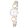 ASTRON 8034-8 női karóra, ékszeróra, bikolor színű nemesacél tok, bikolor színű nemesacél csat, fehér számlap, zafírüveg, quartz szerkezet, cseppmentes vízállóság