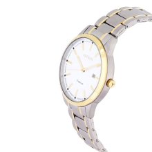 ASTRON 8042-9 férfi karóra, bicolor színű titánium tok, titánium csat, fehér számlap, keményített ásványüveg, quartz szerkezet, 50 m (5 ATM) vízállóság