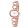 ASTRON 8051-0 női karóra, rózsaarany színű titánium tok és csat, fehér számlap, keményített ásványüveg, quartz szerkezet, cseppmentes vízállóság