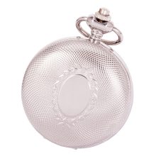 Astron férfi zsebóra, mechanikus, ezüst színű, arab számos