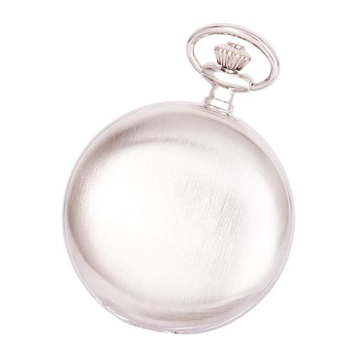 Astron férfi zsebóra, mechanikus, ezüst színű, római számos